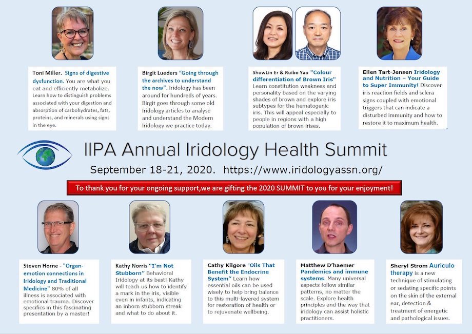 IIPA Annual Iridology Health Summit